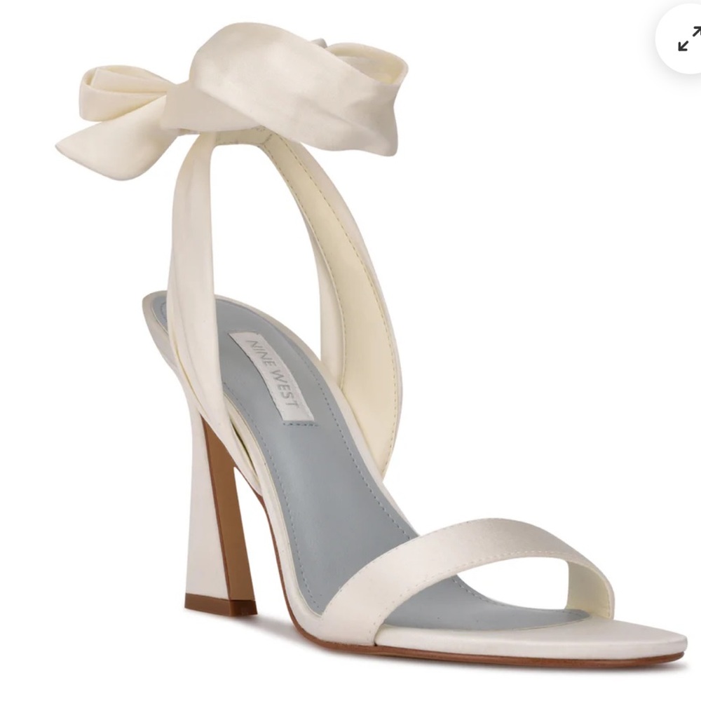 NINE WEST Kelsie Ankle Wrap Heeled Sandals